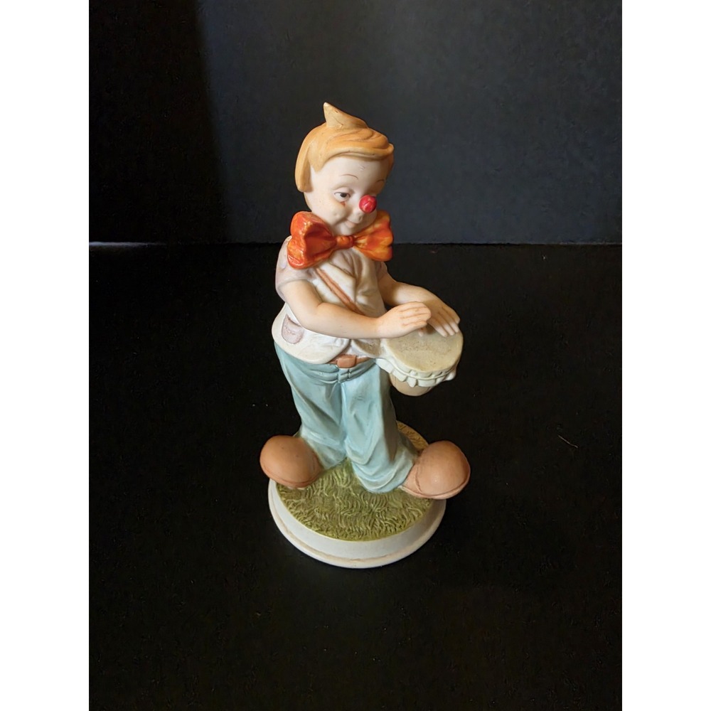 Lefton China‎ 1992 Clown Drum Figurine 00750 5.5" Tall Hand Painted